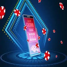 Mobile user browsing gzone ph sportsbook and slot online on smartphone